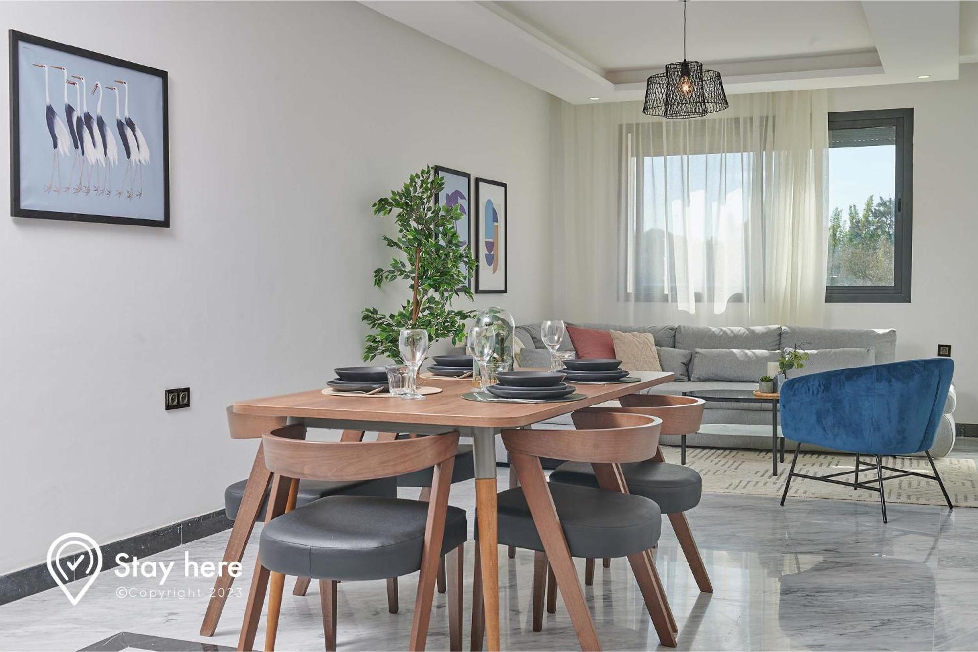 Stayhere Rabat - Hay Riad - Sophisticated Residence Exteriér fotografie